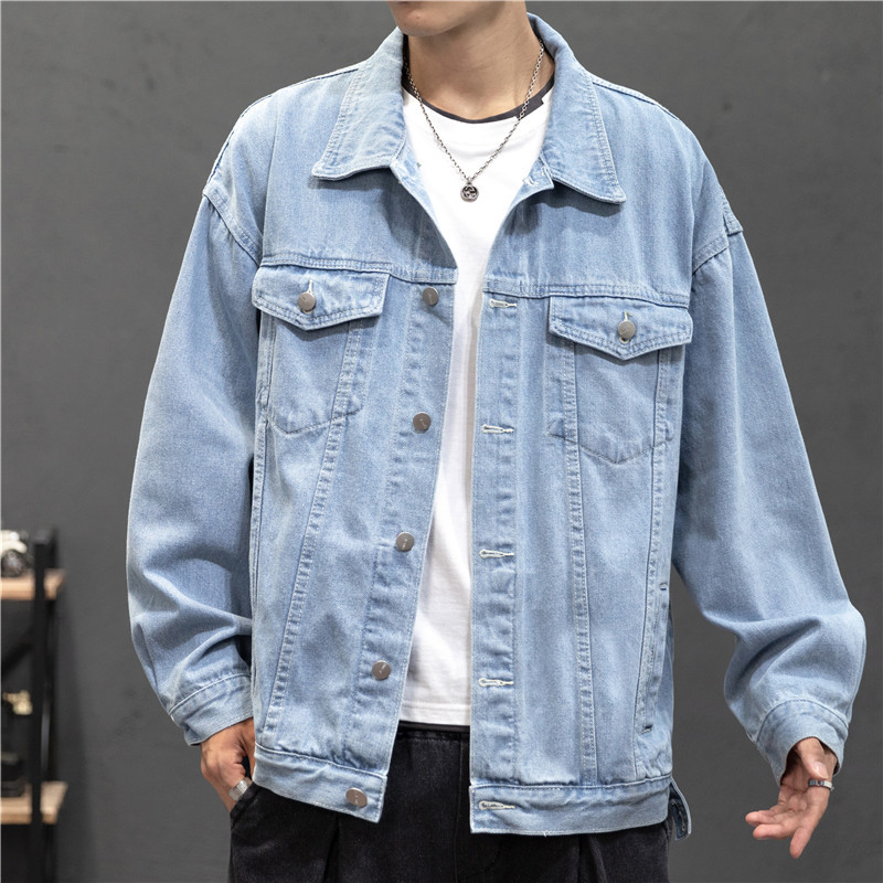 Streetwear Brand Pants - Jaket Denim Baru Mantel Jeans Antik