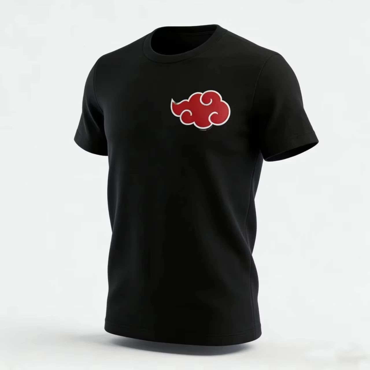 Cap Streetwear Brand - Kaos Pria Cetak Simbol Awan Akatsuki