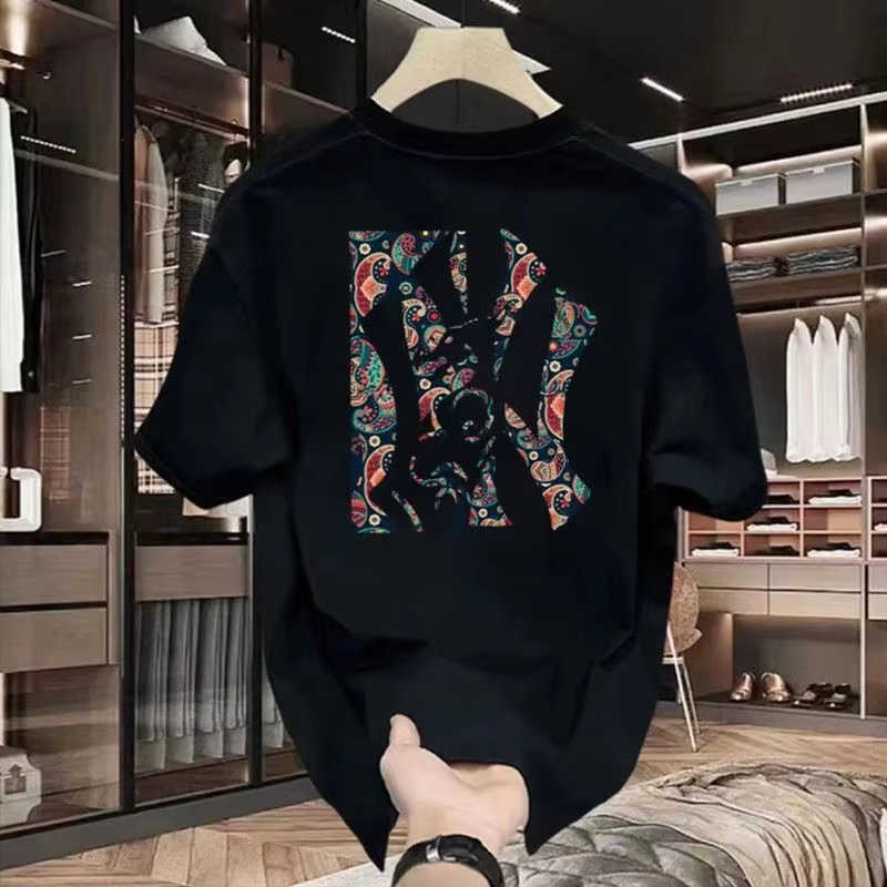 Streetwear Brand With Flowers - Kaus Merek Budaya Olahraga Bisbol Pola