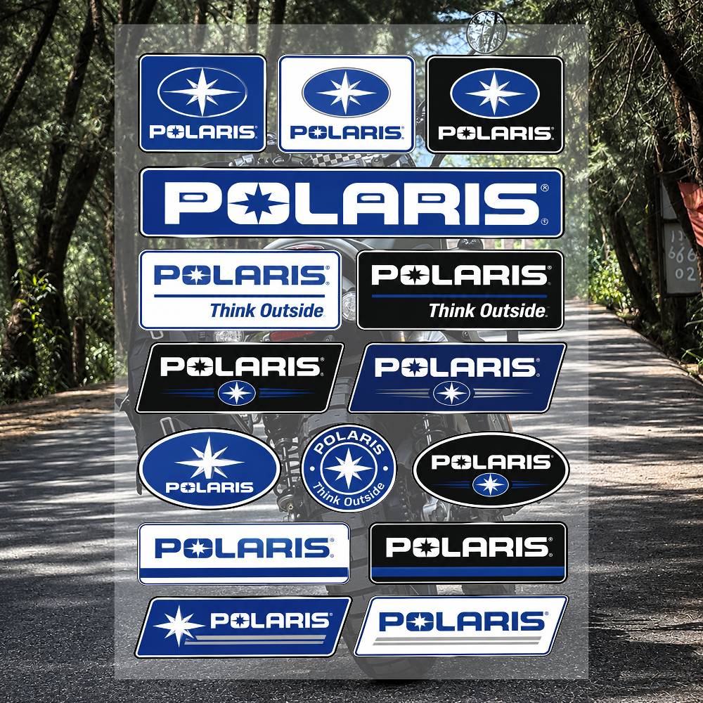 Streetwear Brand La - Stiker Merek Streetwear A-P-po-la-ris Set Stiker
