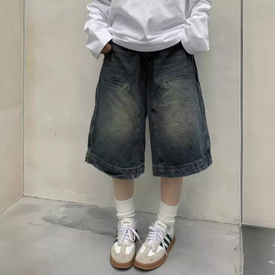 Streetwear Brand Pants - Celana Pendek Jeans Baggy Vintage Y2K