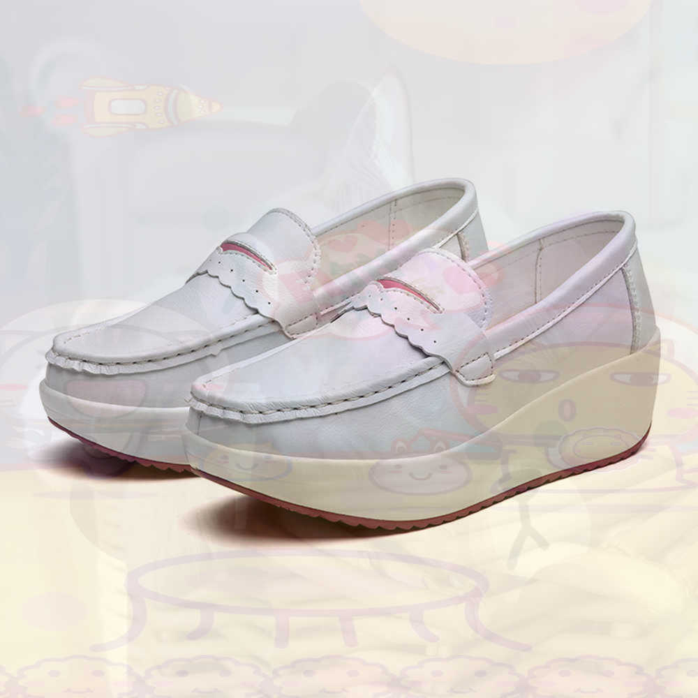 Streetwear Brand In Vietnam - Plataform Sepatu Kets Merah Muda Musim