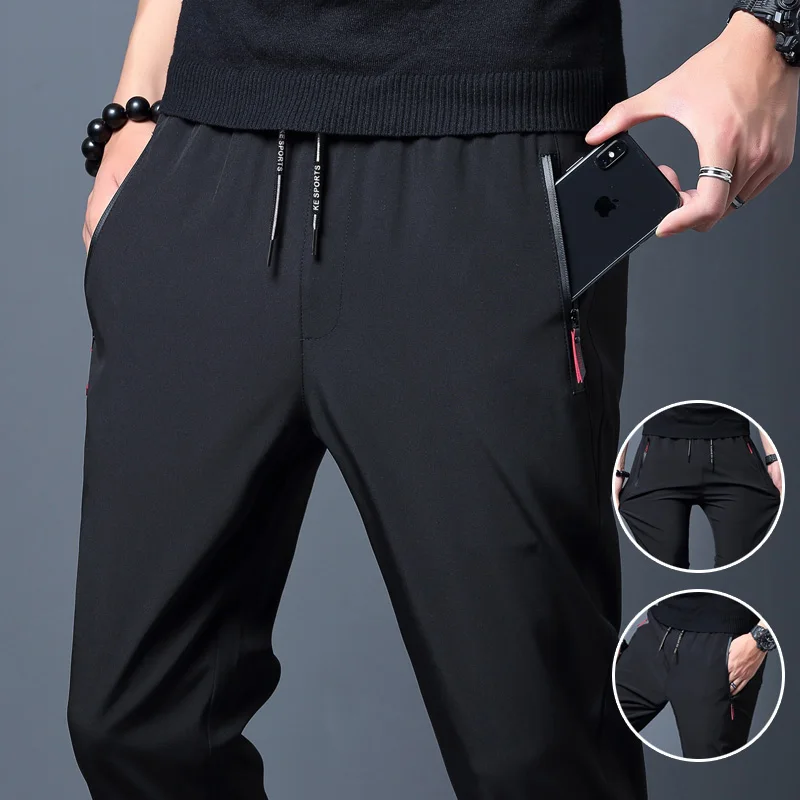 Streetwear Brand Pants - Celana Kasual Pria Celana Jogger Pinggang
