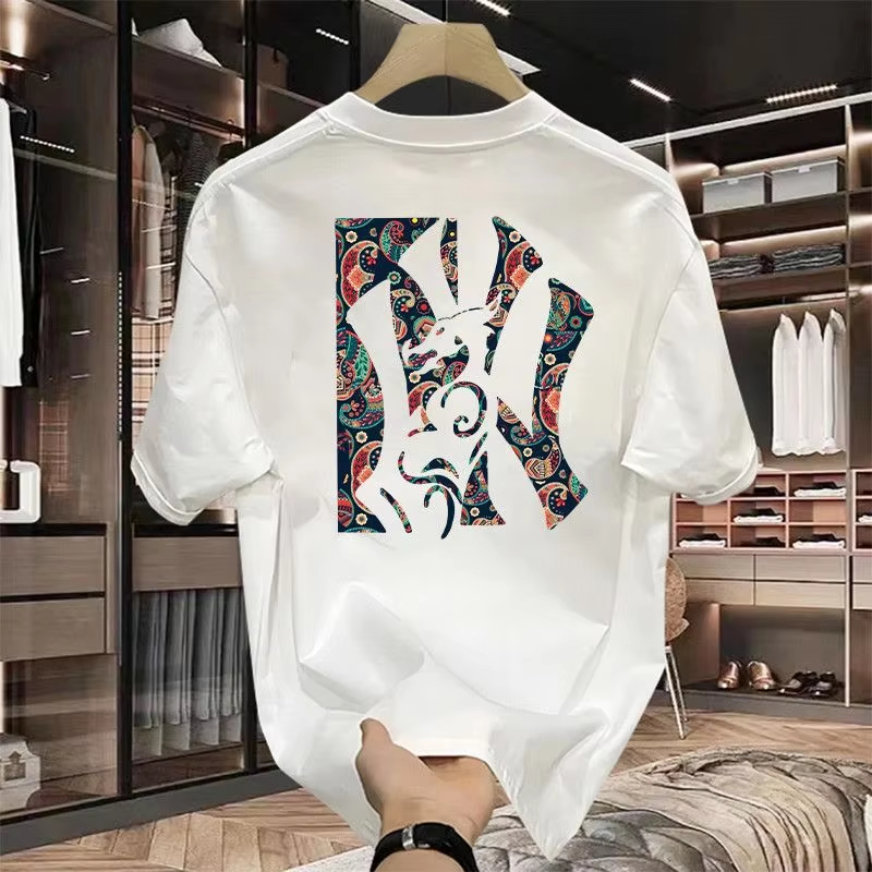 Streetwear Brand With Flowers - Kaus Merek Budaya Olahraga Bisbol Pola