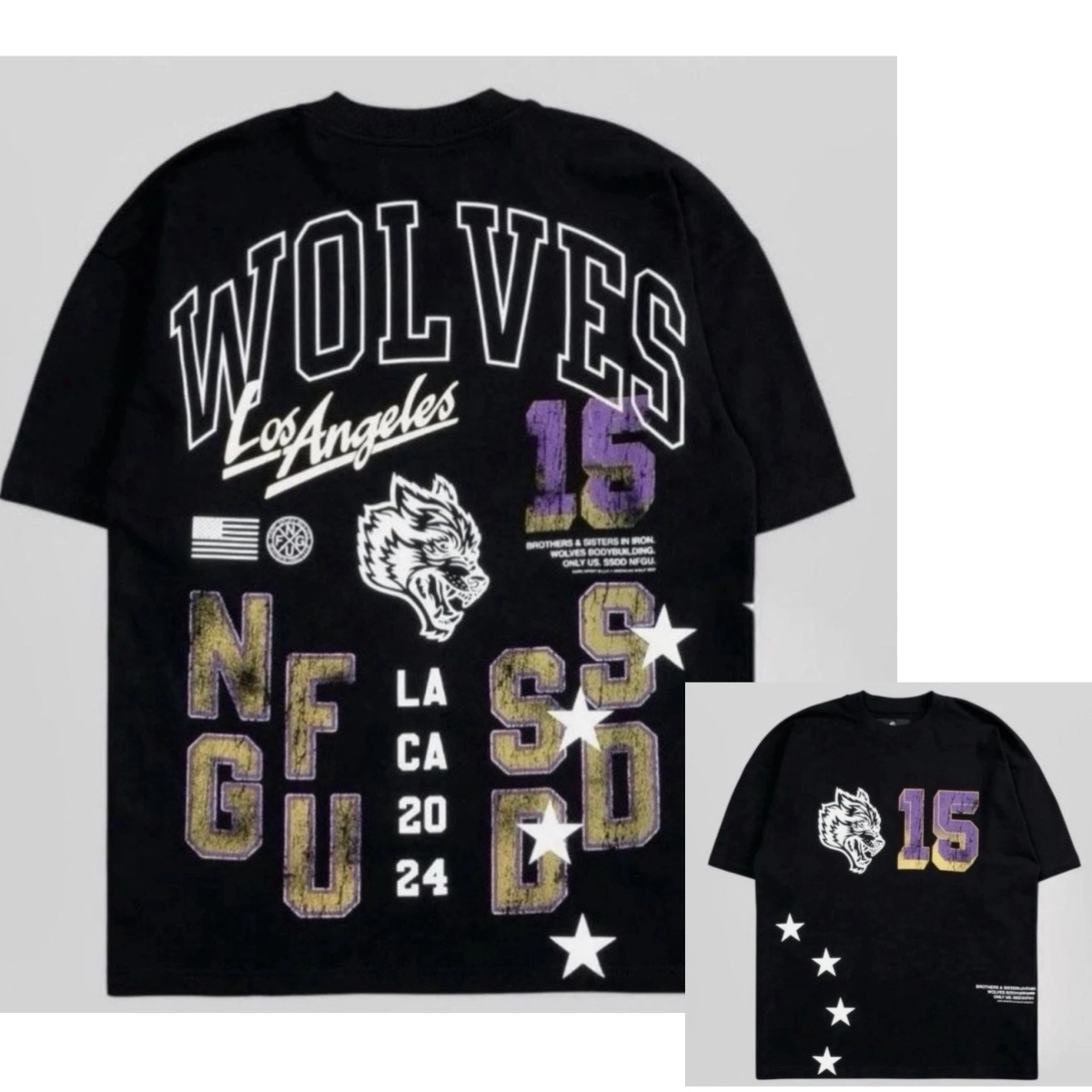 Streetwear Brand La - City of Angels LA Limited Kaos