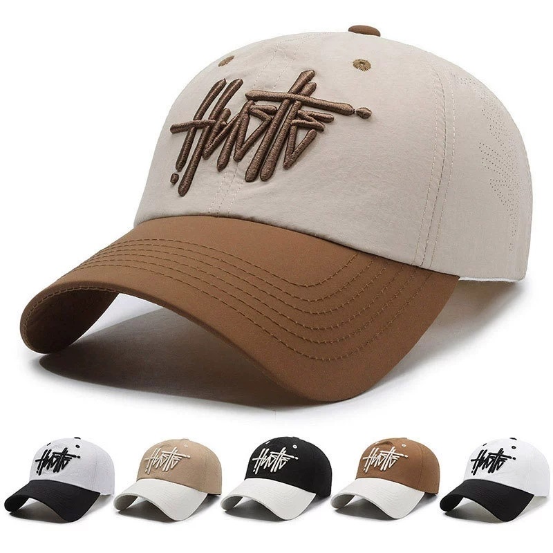 Cap Streetwear Brand - Topi Baseball Bordir Huruf Tiga Dimensi