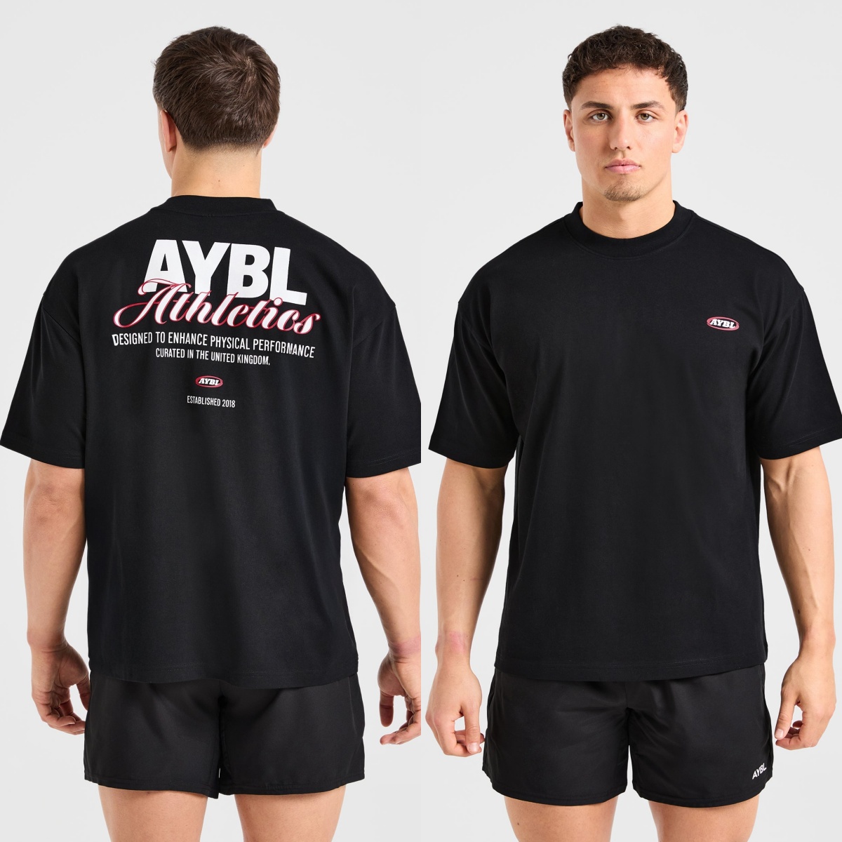 Streetwear Gym Brand - Kaos Olahraga Ukuran Besar Model Fashion