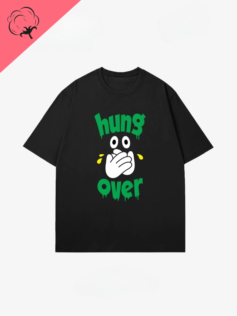 Kaos Katun Murni Lengan Pendek - Streetwear Brand With Eye ulasan dan harga