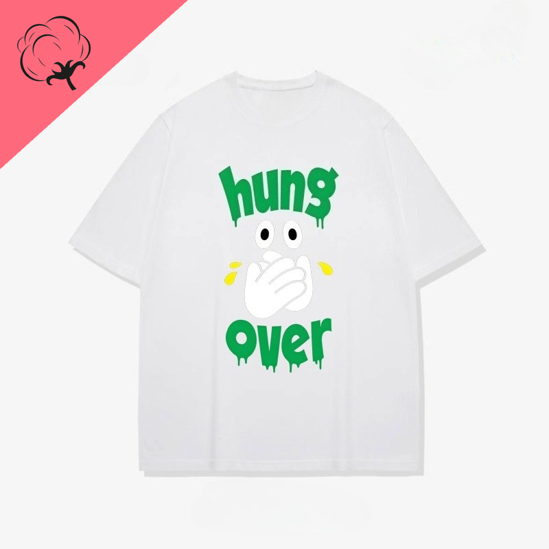 Kaos Katun Murni Lengan Pendek - Streetwear Brand With Eye ulasan dan harga