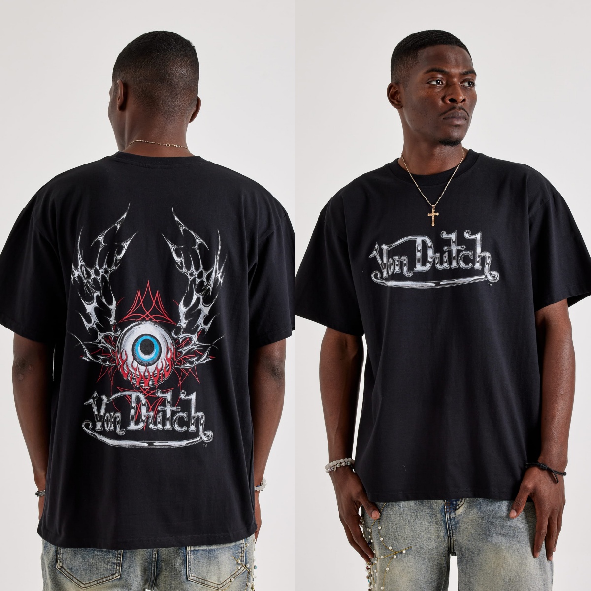 Kaos Grafis Merek Trendy Flyin - Streetwear Brand With Eye ulasan dan harga