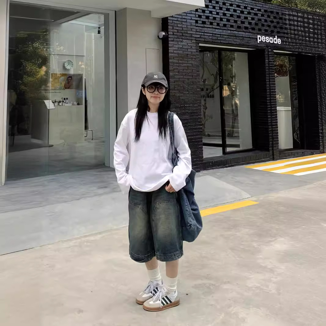 Celana Pendek Jeans Baggy Vint - Streetwear Brand Pants ulasan dan harga