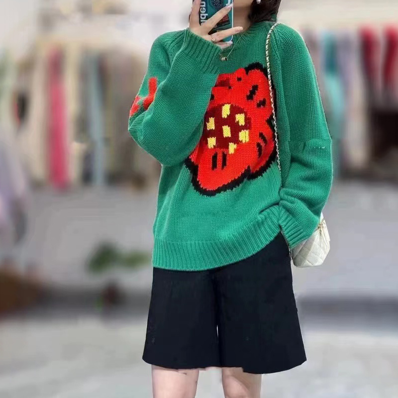 Sweater wanita kasmir murni, s - Streetwear Brand With Flowers ulasan dan harga