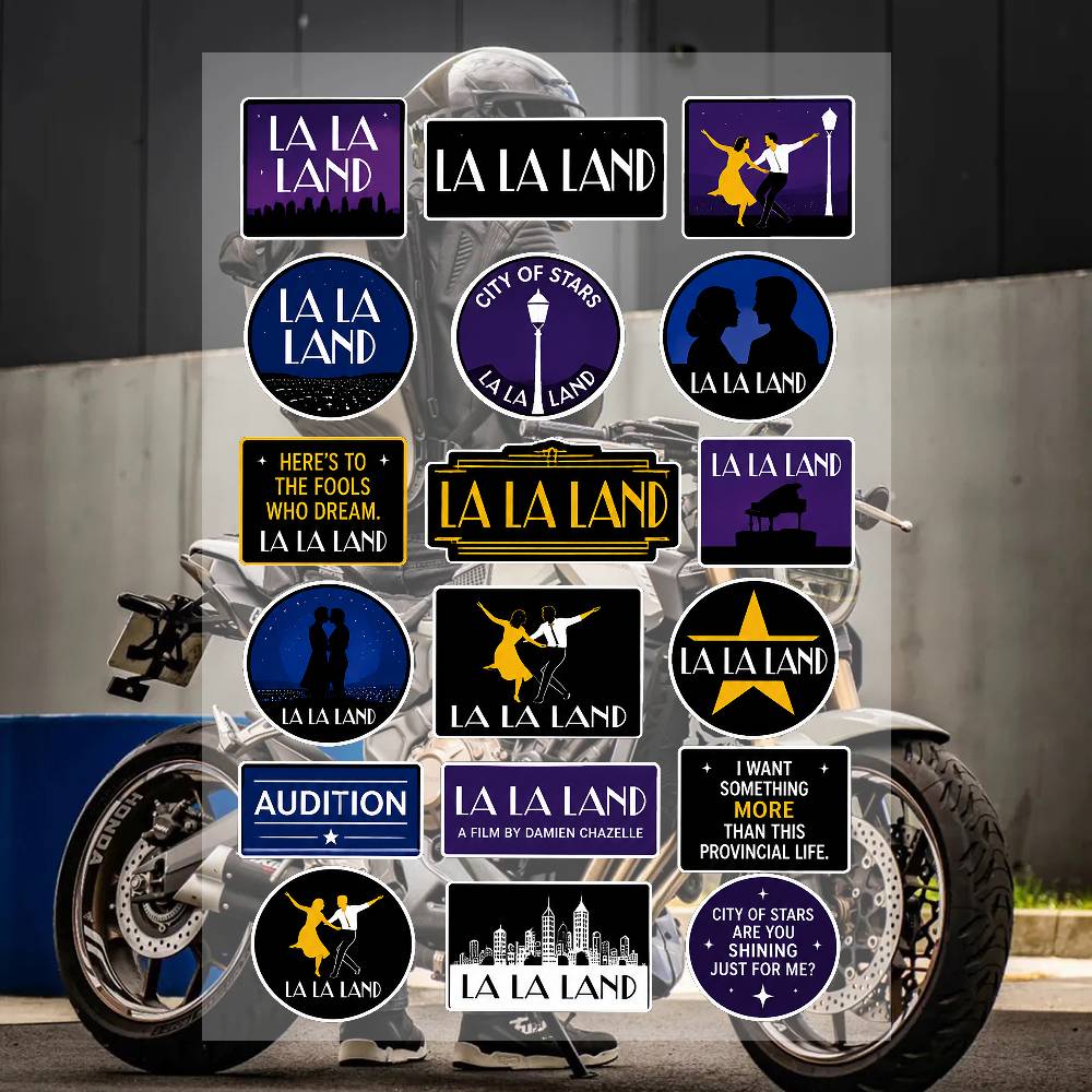 Stiker Merek A-La La Ld-and St - Streetwear Brand La ulasan dan harga