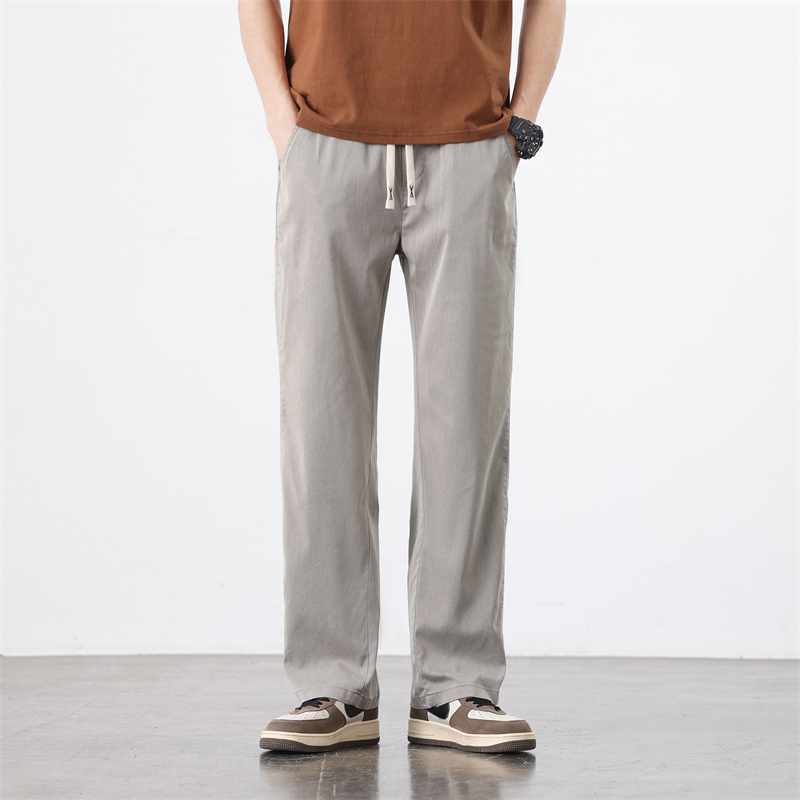 OUSSYU celana panjang kasual p - Streetwear Brand Korea ulasan dan harga