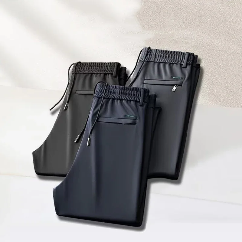 Celana Pinggang Elastis Pria C - Streetwear Brand Pants ulasan dan harga