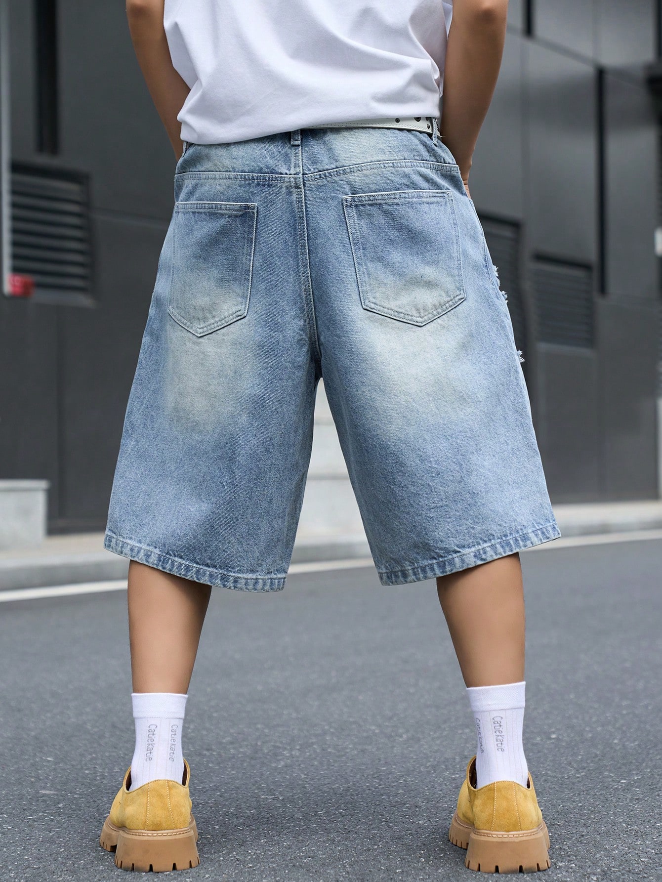 Celana Pendek Denim Pria Model - Streetwear Brand Pants ulasan dan harga